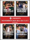 Harlequin Presents November 2025--Box Set 2 of 2